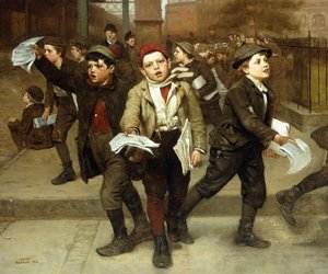 Extra, av John George Brown