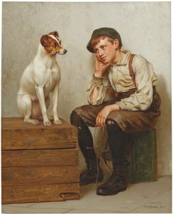 Ömsesidig beundran, 1898 av John George Brown