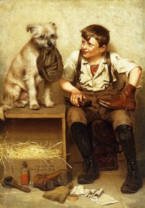 Skoputsningspojke, 1902