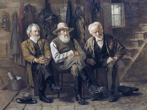 Att avgöra frågan, 1897. av John George Brown