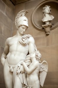 Mars fasthållen av Amor