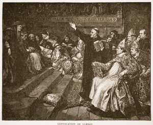 Convocation of Clergy, illustration från 