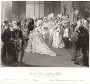 Drottning Victorias salong av John Gilbert