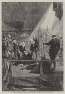 Avrättning av Mary Queen of Scots av John Gilbert