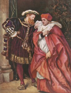 Henry VIII och kardinal Wolsey