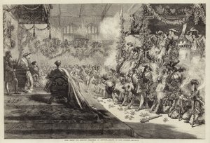 Kung Henrik VIII håller jul i Greenwich