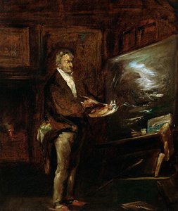 Porträtt av Joseph Mallord William Turner (1775-1851), ca 1845