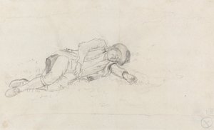 Man som sover utomhus av John Glover