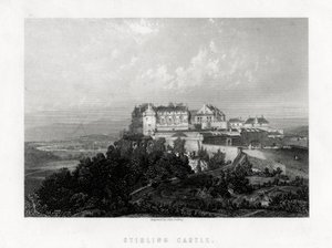 Stirling Castle, Skottland, 1883. av John Godfrey