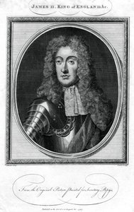 Kung James II av England, 1787.
