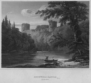 Bothwell Castle, Clydesdale, 1814 av John Greig