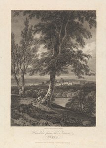 Windsor från skogen, Berks av John Greig