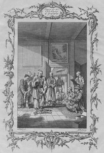Handling att trampa över bilderna av vår Frälsare och Jungfru Maria, 1765
