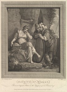 Banditti på marknaden den 9 november 1780.