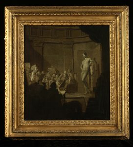 En akademi, ca 1759-60 av John Hamilton Mortimer