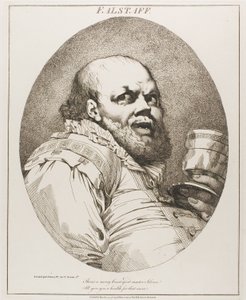 Falstaff av John Hamilton Mortimer