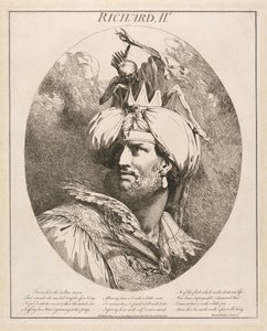 Richard II, ur Richard II, akt III, scen 2 av John Hamilton Mortimer