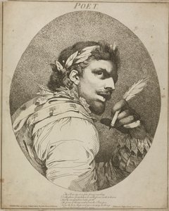 Poeten, "En midsommarnattsdröm", akt V, scen I av John Hamilton Mortimer
