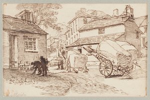 Vagnar i Ambleside, Cumbria, 1823