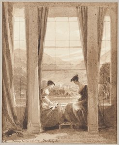 Salongsfönster, Brathay Hall av John Harden