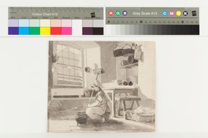 Scullery, Brathay (bläck på papper) av John Harden