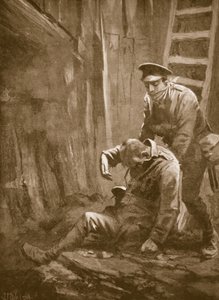 Menig T. Doswell räddar en officer från en mina där han låg medvetslös av John Harris Valda