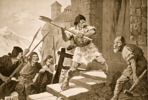 Revolt av folket i Appenzell och St. Gall av John Harris Valda