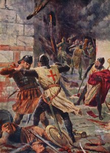 Korsfararnas tillfångatagande av Konstantinopel av John Harris Valda