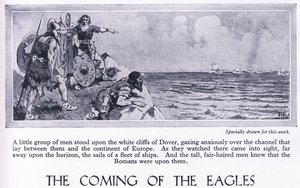 The coming of the Eagles, c.1950 av John Harris Valda