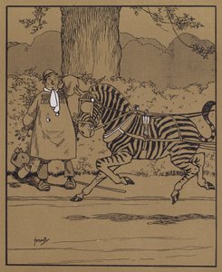 En rustik förvandlad till en Teetotaler (färg litho) av John Hassall