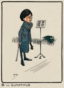 B the Bumptious / J. Hassall / Zeichnung, 1903 av John Hassall