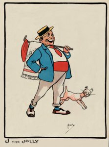 J the Jolly / J. Hassall / teckning, 1903 av John Hassall