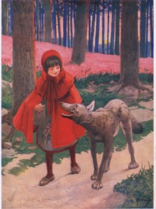 Rödluvan (litho)