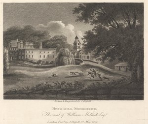 Bushhill, Middlesex, yttre förort - norr av John Hassell