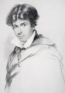 James Henry Leigh Hunt (1784-1859) 44 år, graverad av Henri Meyer (1844-99) från 