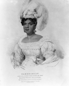 Tamehamalu, Hennes Majestät Drottningen av Sandwichöarna, 1824