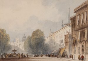 Spanska torget (wc på papper)
