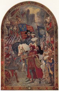 Henrik VI. Slaget vid Barnet, 1471 av John Henry Amshewitz