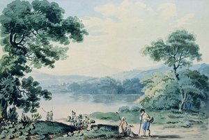 Utsikt nära Virginia, County Cavan av John Henry Campbell