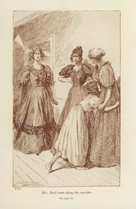 Illustration till Jane Eyre av Charlotte Bronte (litografi) av John Henry Frederick (after) Bacon