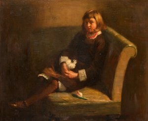 Mollie, ca 1880 (olja på duk)