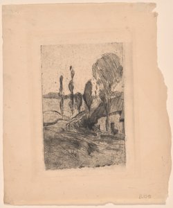Franska landskap av John Henry Twachtman