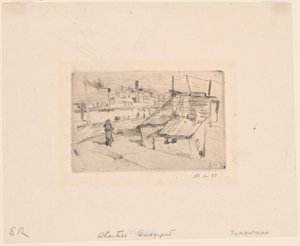 Kåkstäder och fabriker av John Henry Twachtman
