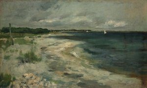 Stormmoln av John Henry Twachtman