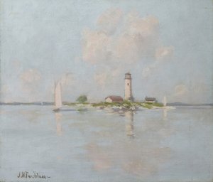 Fyren (olja på duk)