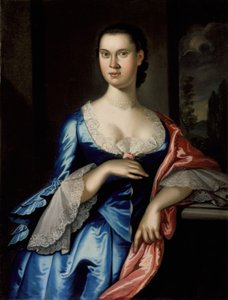 Porträtt av Elizabeth Chew Smith, 1762