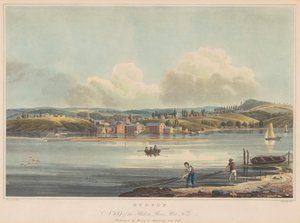 Hudson av John Hill, after William Guy Wall