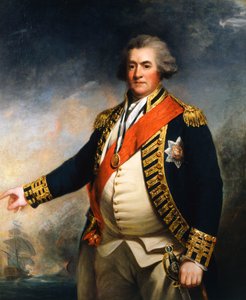 Amiral Lord Duncan, brittisk sjöbefälhavare från 1700-talet