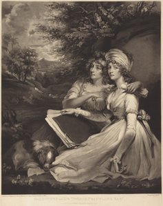Sir Thomas Franklands döttrar, baronet (Systrarna) av John Hoppner
