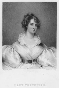 Lady Trevelyan (gravyr) av John Hoppner